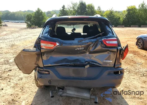 2017 Jeep Cherokee Latitude из США, поврежденный, VIN 1C4PJLCSXHW585477